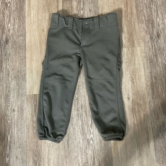 Rip It Youth Large Gray Softball Pants - Picture 1 of 4